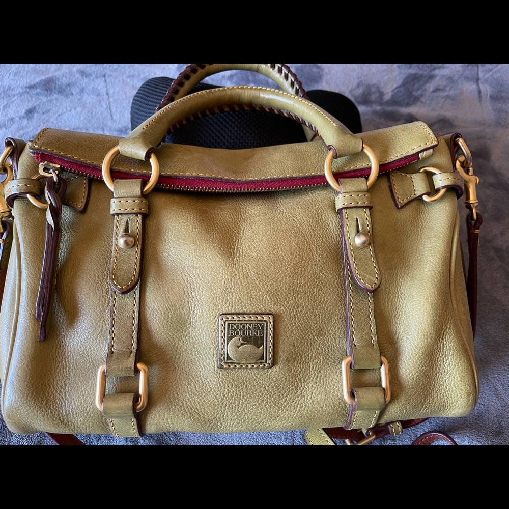 Dooney & Bourke Small Florentine Satchel Moss
